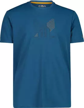 CMP Pique Adventure Print Funktionsshirt kurzarm (Herren)