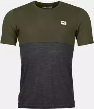 Ortovox 150 Cool Logo Funktionsshirt kurzarm dark wild herbs (Herren) (84062-62701)