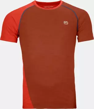 Ortovox 120 Cool Tec Fast Upward Funktionsshirt kurzarm clay orange (Herren) (88157-23201)