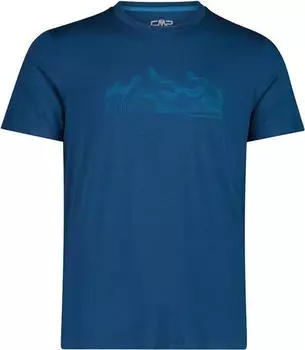 CMP Bambus Jersey Funktionsshirt kurzarm ocean (Herren) (38T6457-L951)