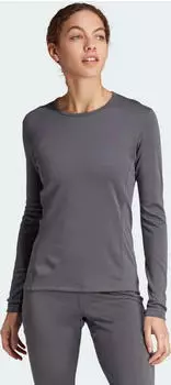 adidas Xperior Merino 260 Baselayer Funktionsshirt langarm grey five (Damen) (HZ8546)