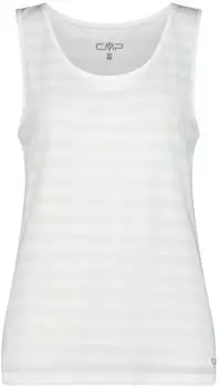 CMP Unlimitech Mesh Tanktop Funktionsshirt &auml;rmellos wei&szlig; (Damen) (33N6166-A001)