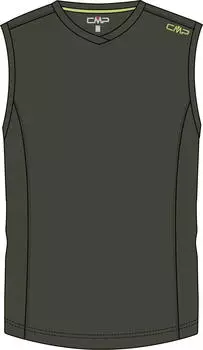 CMP Einfarbig Funktionsshirt &auml;rmellos pine (Herren) (3T59977-F963)