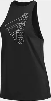 adidas Badge of Sport Funktionsshirt &auml;rmellos schwarz/wei&szlig; (Damen) (FQ1997)