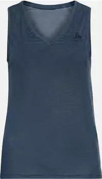 Odlo Active F-Dry Light Base Layer Funktionsshirt &auml;rmellos blue wing teal (Damen) (141171-20592)
