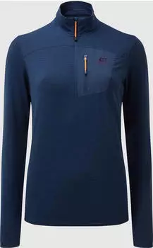 Mountain Equipment Lumiko Zip Funktionsshirt langarm medieval blue (Damen) (005369-01596)