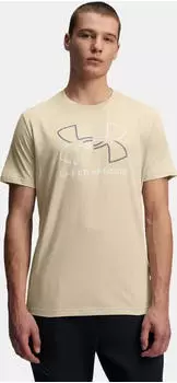 Under Armour Foundation Funktionsshirt kurzarm khaki base/titan gray (Herren) (1382915-289)