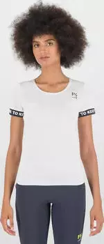 Karpos EasyFrizz Funktionsshirt kurzarm bright white/ombre blue (Damen) (2532007-092)
