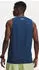 Under Armour Tech Funktionsshirt ärmellos wham blue/white (Herren) (1382795-498)