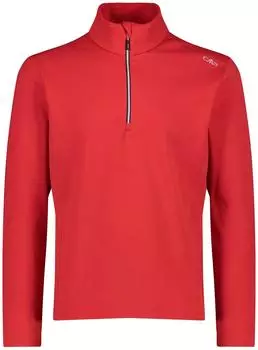 CMP Grit Tech Fleece Funktionsshirt langarm ferrari/nero (Herren) (3G10747-18CH)