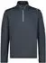 CMP Men's Sweatshirt made from Stretch-Performance fleece in plain hues (3E15747)