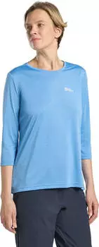 Jack Wolfskin Crosstrail Funktionsshirt 3/4 mid blue (Damen) (1809541-C0454)