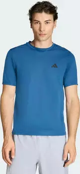 adidas Workout Essentials Base Funktionsshirt kurzarm dusky petrol (Herren) (KD5473)