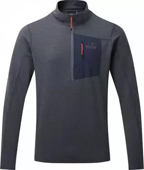 Mountain Equipment Lumiko Zip Funktionsshirt langarm ombre blue/cosmos (Herren) (ME-005360-ME-01316)