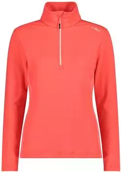 CMP Grid Tech Turtleneck Funktionsshirt langarm fluo red (Damen) (3G10746-C649)
