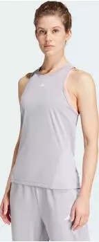 adidas Designed for Training Funktionsshirt &auml;rmellos glory grey (Damen) (IY9154)