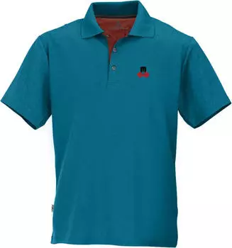 Maul Sport Spiez Fresh Funktionsshirt kurzarm petrol blue/dark orange (Herren) (49418-99-237-1347)