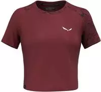 Salewa Funktionsshirt "Lavaredo Hemp" in Rot, Gr&ouml;&szlig;e 40, Damen