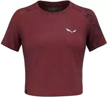 Salewa Lavaredo Hemp Crop Funktionsshirt kurzarm syrah (Damen) (00-0000028549-1570)