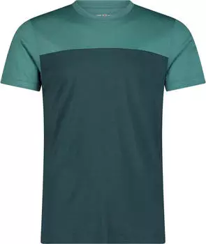 CMP Unlimitech Performance Merino Funktionsshirt kurzarm alpine (Herren) (35N6887-E958)