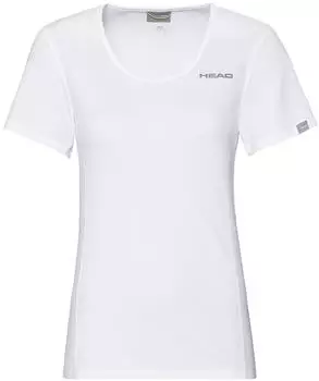Head Club Tech Funktionsshirt kurzarm wei&szlig; (Damen) (814349-WH)