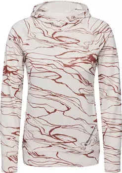 Black Diamond Alpenglow Hoody Funktionsshirt langarm relief/chalk/clay (Damen) (AP752080-9756)