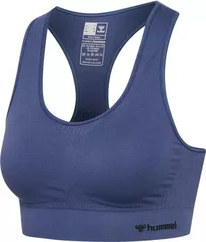 hummel Seamless Sports Top Funktionsshirt &auml;rmellos blue indigo (Damen) (210490-7507)