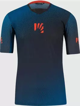 Karpos Val Di Dentro Funktionsshirt kurzarm outer space/black/tangerine (Herren) (2531038-055)