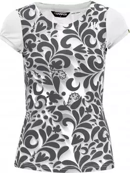 Karpos Loma Print Funktionsshirt kurzarm white/ombre blue (Damen) (2532011-101)