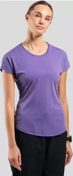 Odlo Essentials Natural Funktionsshirt kurzarm afterparty melange (Damen) (554501-21124)