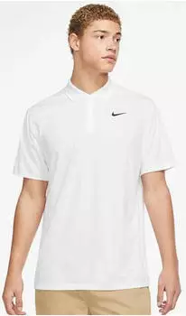 Nike Court Dri-FIT Tennis Funktionsshirt kurzarm wei&szlig;/schwarz (DD8372-100)