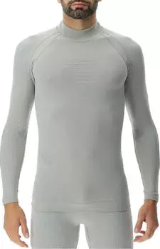 UYN Evolutyon Turtle Neck Funktionsshirt langarm nautical grey/pearl (Herren) (U100033-J914)