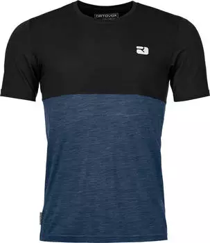 Ortovox 150 Cool Logo Funktionsshirt kurzarm black raven (Herren) (84062-90202)