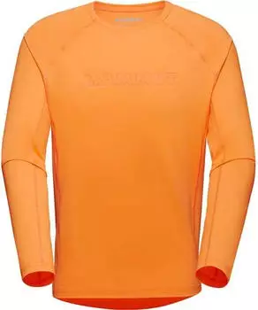 Mammut Selun FL Logo Funktionsshirt langarm tangerine (Herren) (1016-01440-2259)