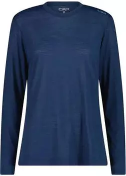 CMP Unlimitech Performance Merino Funktionsshirt langarm ink blue (Damen) (34N0886-M928)