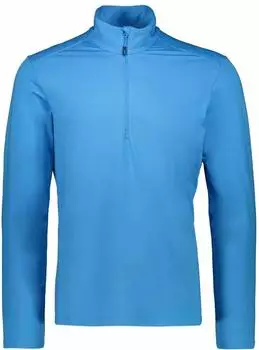 CMP Softech Fleece Solid Funktionsshirt langarm blue river (Herren) (30L1097-L565)