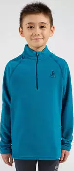 Odlo The Rigi Funktionsshirt langarm saxony blue (Junior) (542599-21024)