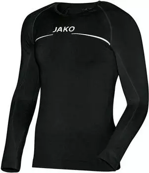Jako Comfort Funktionsshirt langarm schwarz (Junior) (6452-08K)