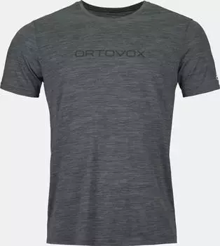 Ortovox 150 Cool Brand Funktionsshirt kurzarm black steel blend (Herren) (84065-91501)