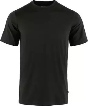 Fj&auml;llr&auml;ven Abisko Wool Funktionsshirt kurzarm schwarz (Herren) (F87193-550)