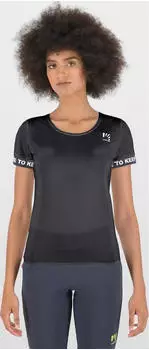 Karpos EasyFrizz Funktionsshirt kurzarm black/ombre blue (Damen) (2532007-008N)