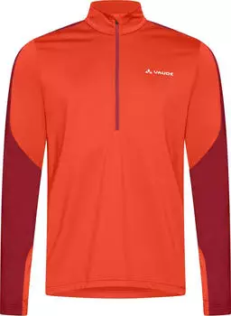 Vaude Livigno Halfzip II Fleece Funktionsshirt langarm carmine/glowing red (Herren) (42140-220)