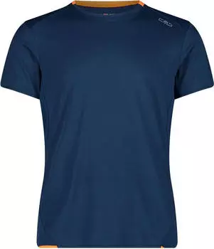 CMP Unlimitech Mesh Funktionsshirt kurzarm bluesteel/blau (Herren) (33N6687-M951)