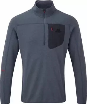Mountain Equipment Integrity Zip-T Funktionsshirt langarm denim blue (Herren) (ME-003901-ME-01476)