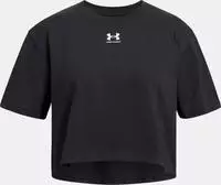 Under Armour T-Shirt "RIVAL" Kurzarm, mit Rundhalsausschnitt, aus Baumwolle und