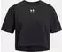 Under Armour Rival Funktionsshirt kurzarm schwarz/weiß (Junior) (1389755-001)