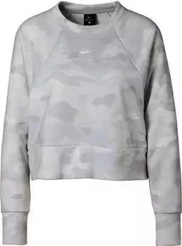 Nike Dri-FIT Funktionsshirt langarm wolf grey/white (Damen) (CD5421-012)