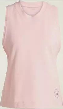 adidas by Stella McCartney Logo Funktionsshirt &auml;rmellos vapour pink (Damen) (JI5177)