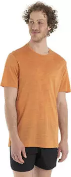 Icebreaker Merino Sphere II Funktionsshirt kurzarm earth heather (Herren) (0A56C6-875)