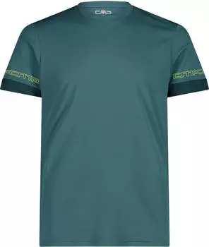 CMP Unlimitech Logo Funktionsshirt kurzarm lichen/silver (Herren) (33N6677-E857)